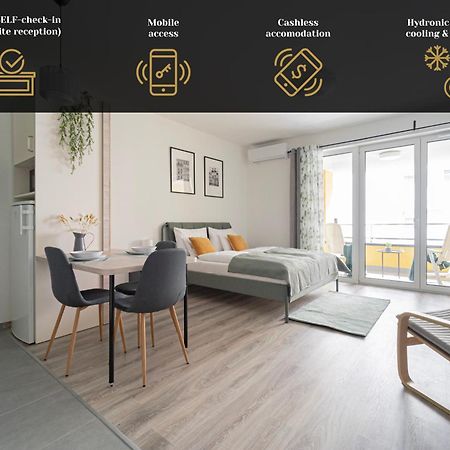 Westside Garden Apartments By Urbanrent Budapeste Exterior foto